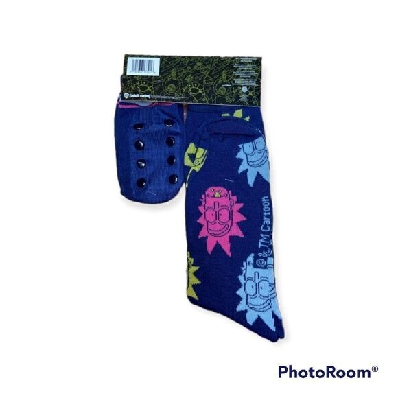 Rick and Morty Novelty Socks and Booties - Picture 2 of 5